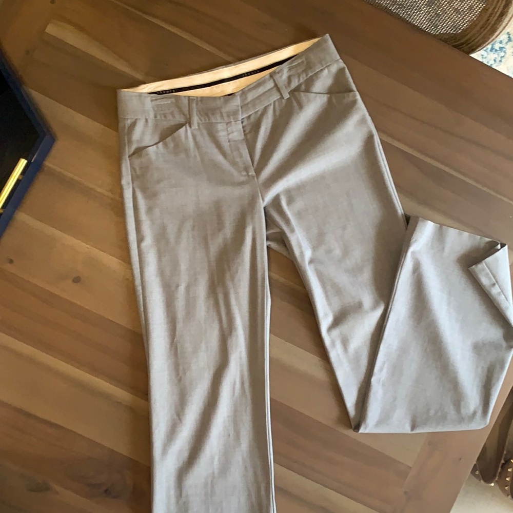 Theory Demitria wool flare pants size 6